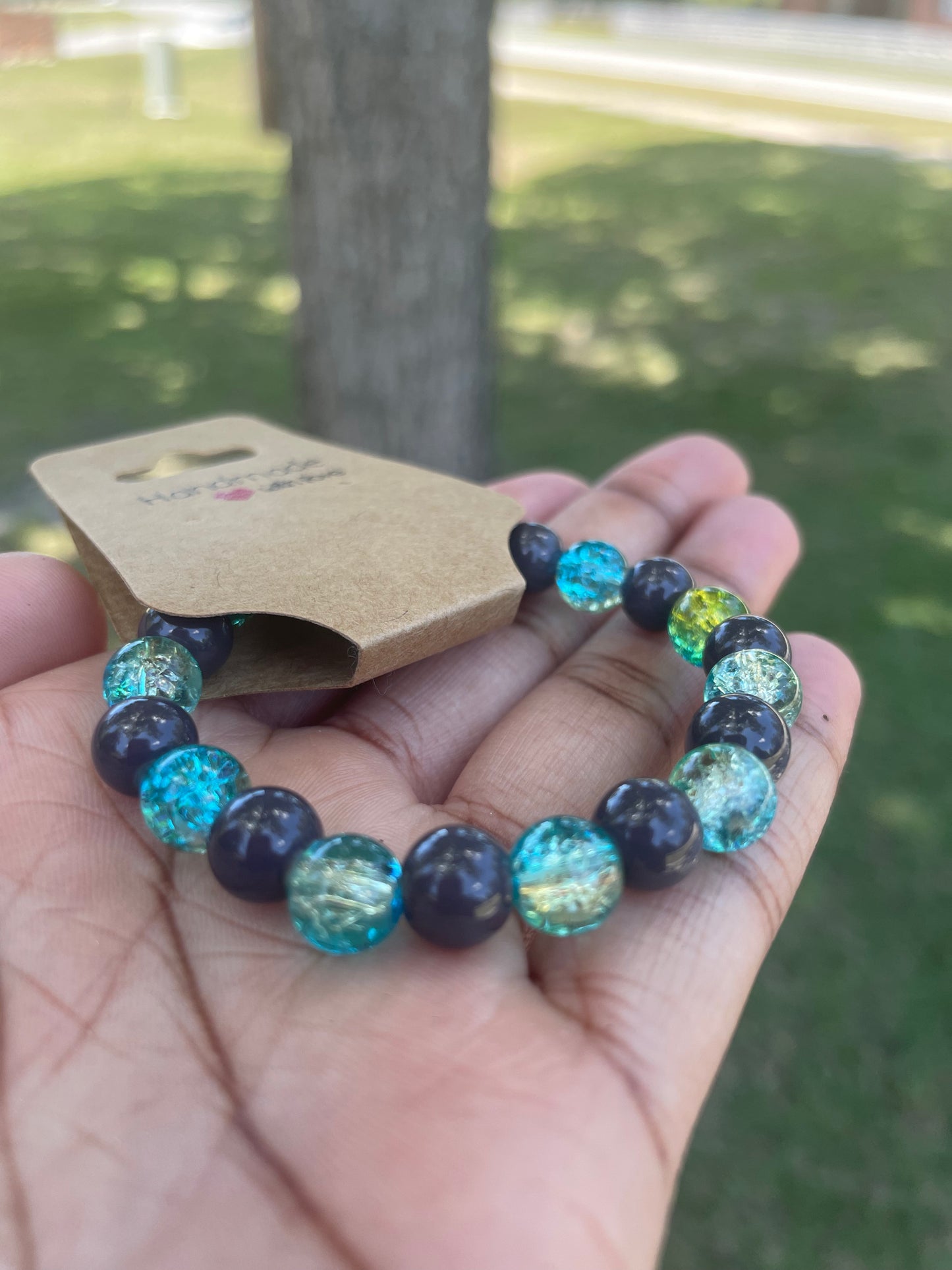 Ocean Breeze Beaded Bracelet